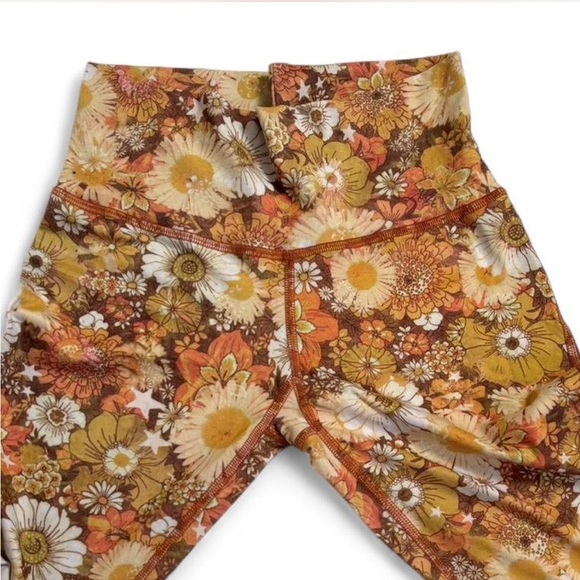 Teeki OG Sisters of the Sun Flower Power Flare Bell Bottom Long Retired Rare S - Picture 5 of 8